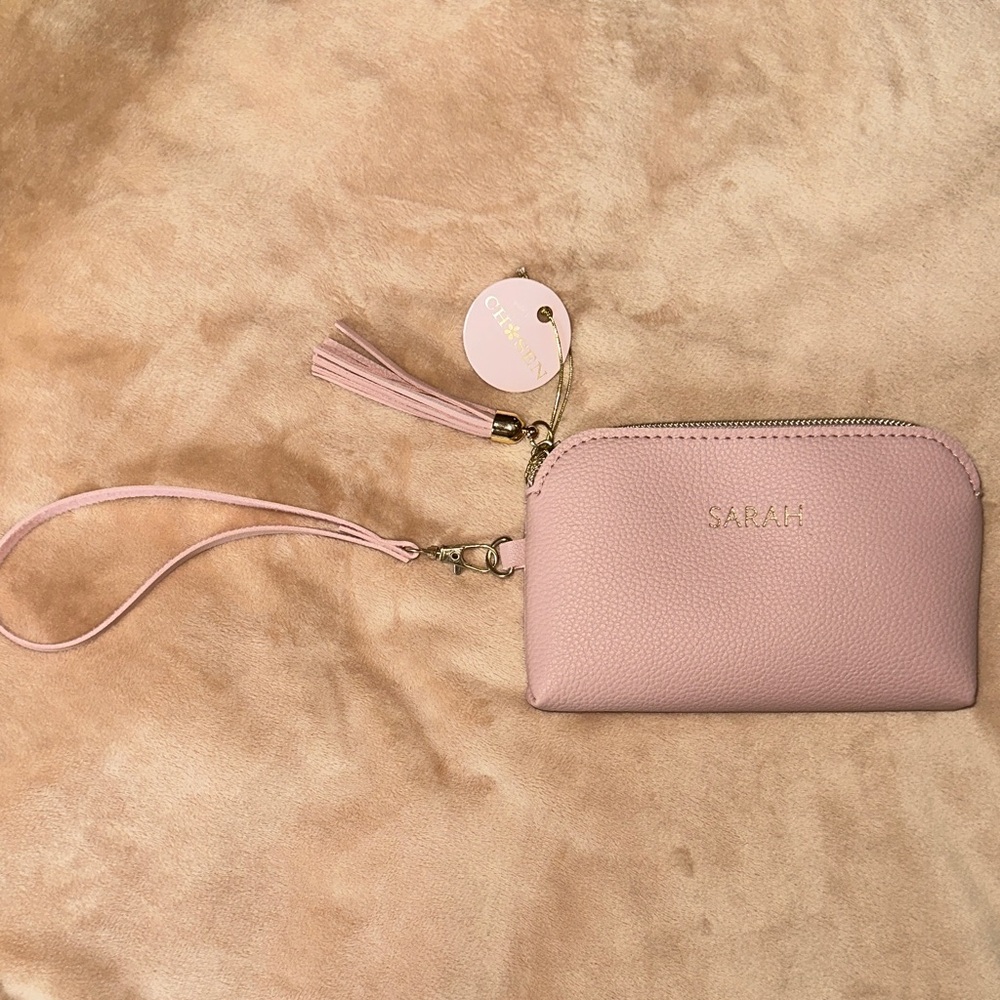 Pink Wristlet Wallet